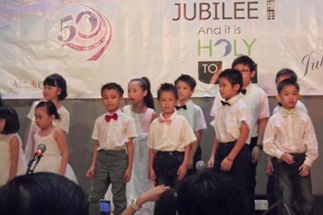 ACNS_Our Saviour 's Church 50th Anniversary - Children Performing3