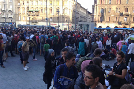 Budapest -refugees -pic -1
