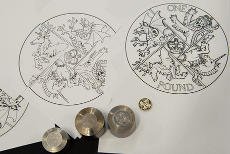 St _Asaph _Bp _Gregorys _Round _Pound _Designs _Dies