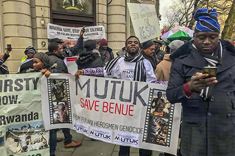 TW-Adetutu -Balogun -Tutsy 22_Herdsmen -protest -Nigerian -High -Commission -London -180123_460x 307