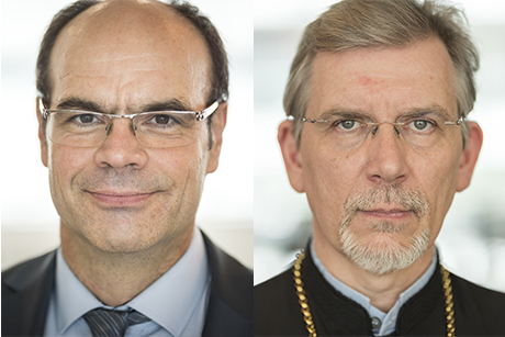 Albin Hillert -CEC_Christian -Krieger -and -Metropolitan -Cleopas -Strongylis _460x 307