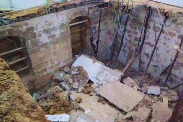 Jerusalem _al -Ahli -Hospital -Gaza -collapse -Dec 2018-01_700x 467