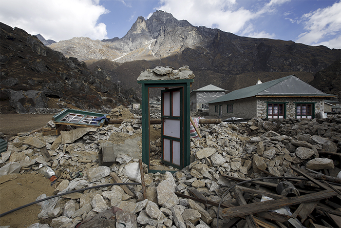 Navesh -Chitraker -Reuters _earthquake -destroyed -Khunjung -Nepal -Nov 2015_700x 467